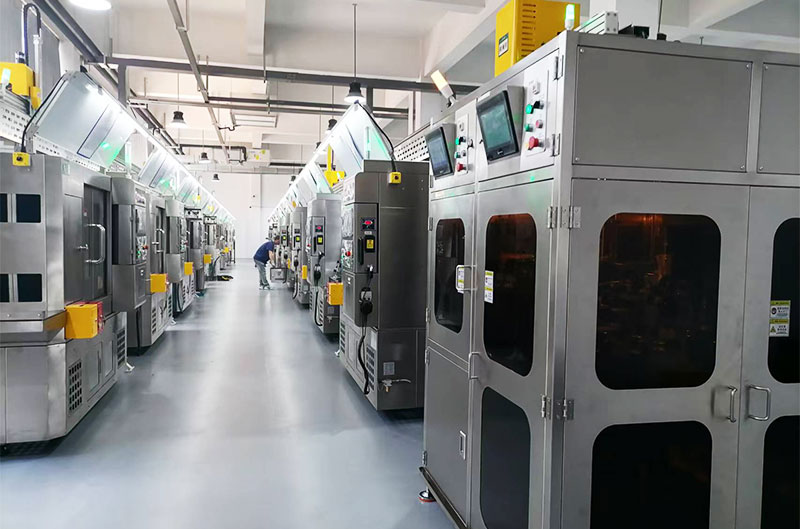 New automatic processing line put into use to improve the level of intelligent manufacturing